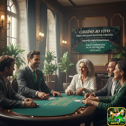Cassino ao Vivo 567k.com: Vivencie Realismo e Interatividade